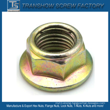 Metal Insert Hex Flange Lock Nut